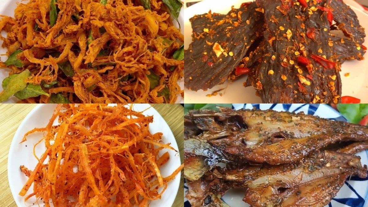 Món nhậu lai rai khô